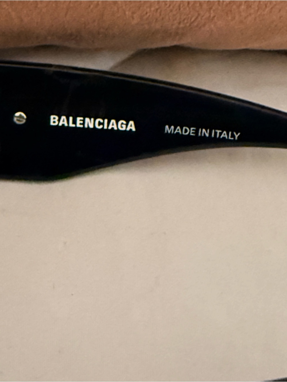 NEW Balenciaga Dynasty Crystal Black Rectangular Sunglasses - Picture 5 of 14